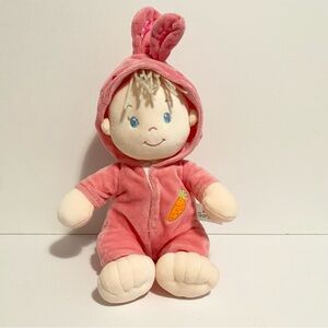 June Garden Soft Doll Plush Bunny Costume Stuffed Animal Toy Baby Cuddle Toy